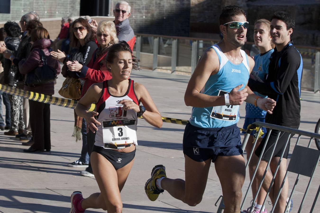 Los corredores, por las calles del Centro