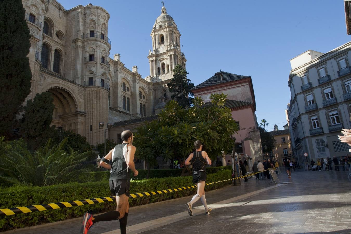 Los corredores, por las calles del Centro