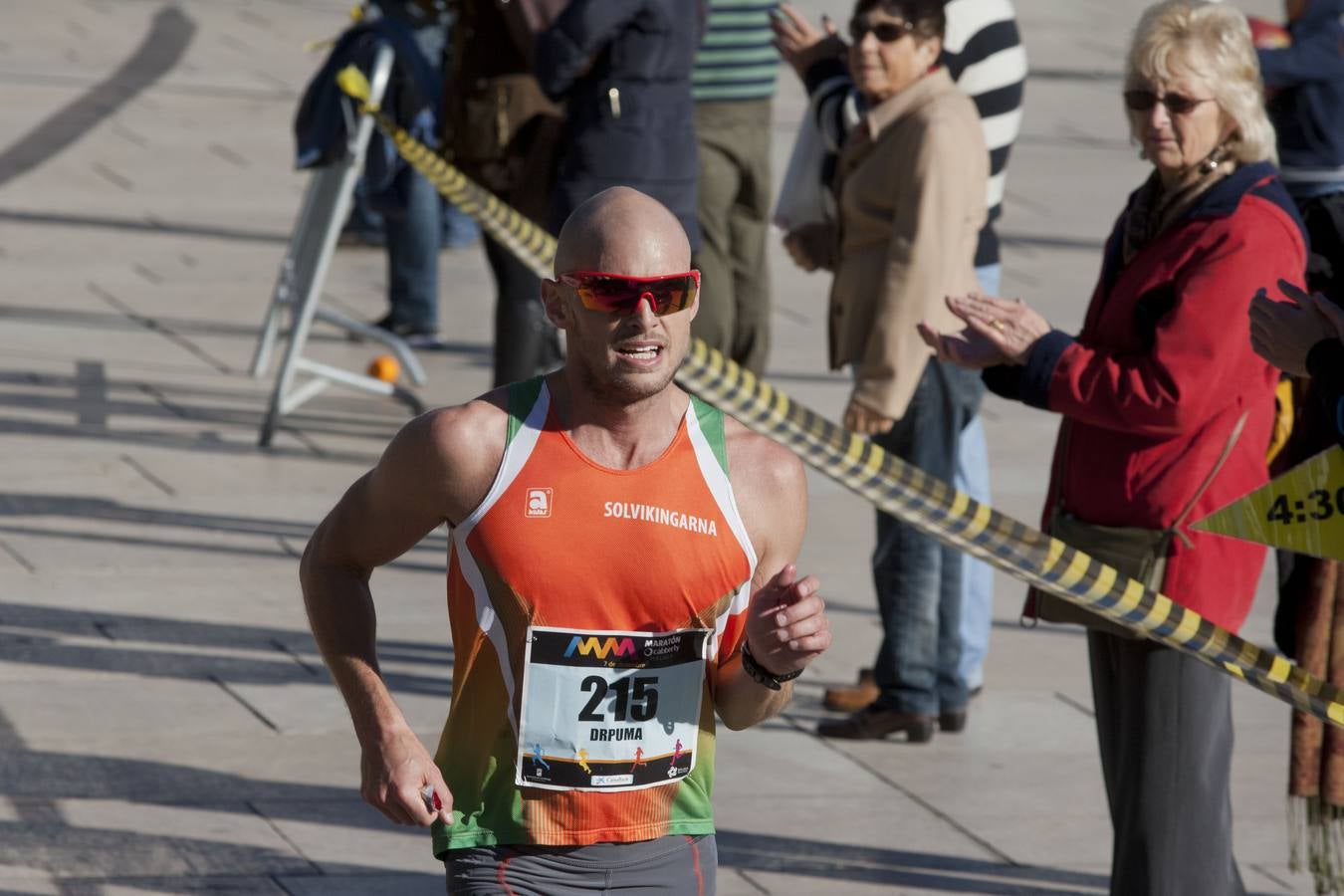 Los corredores, por las calles del Centro