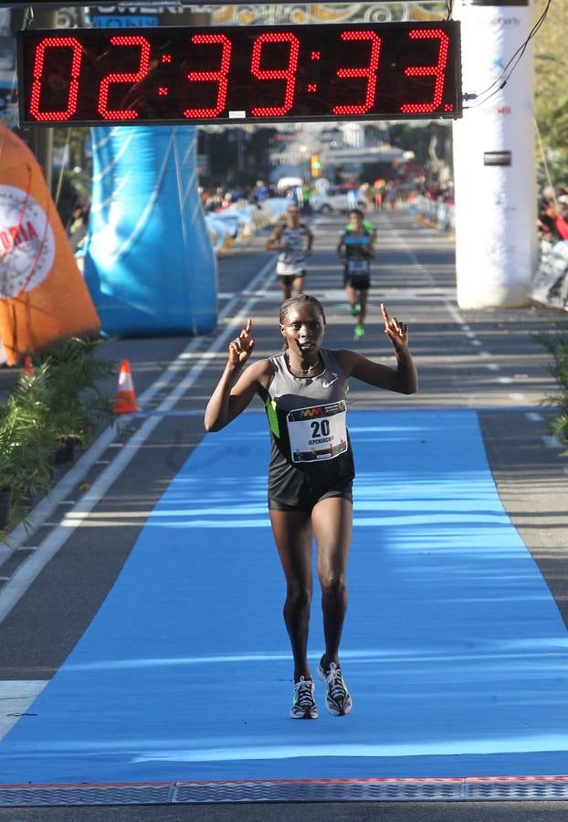 La llegada del V Maratón de Málaga (II)