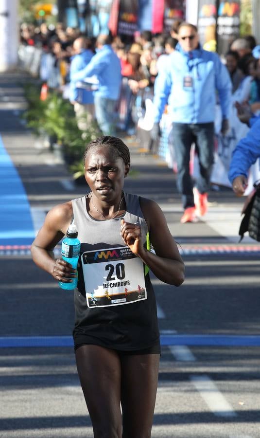 La llegada del V Maratón de Málaga (II)