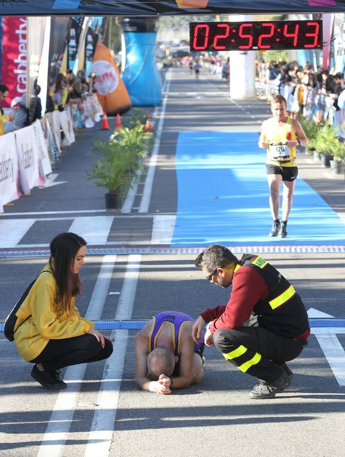 La llegada del V Maratón de Málaga (II)
