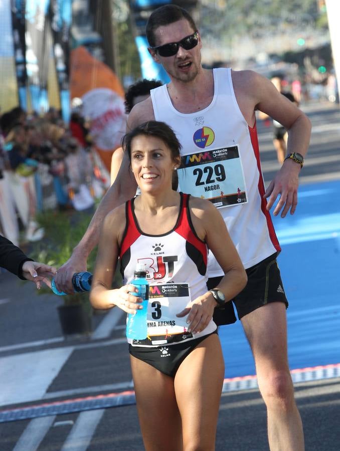 La llegada del V Maratón de Málaga (II)