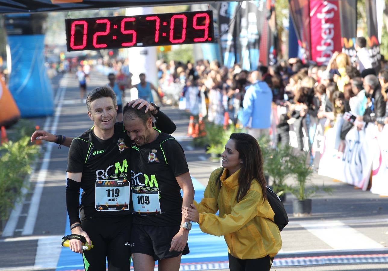 La llegada del V Maratón de Málaga (II)