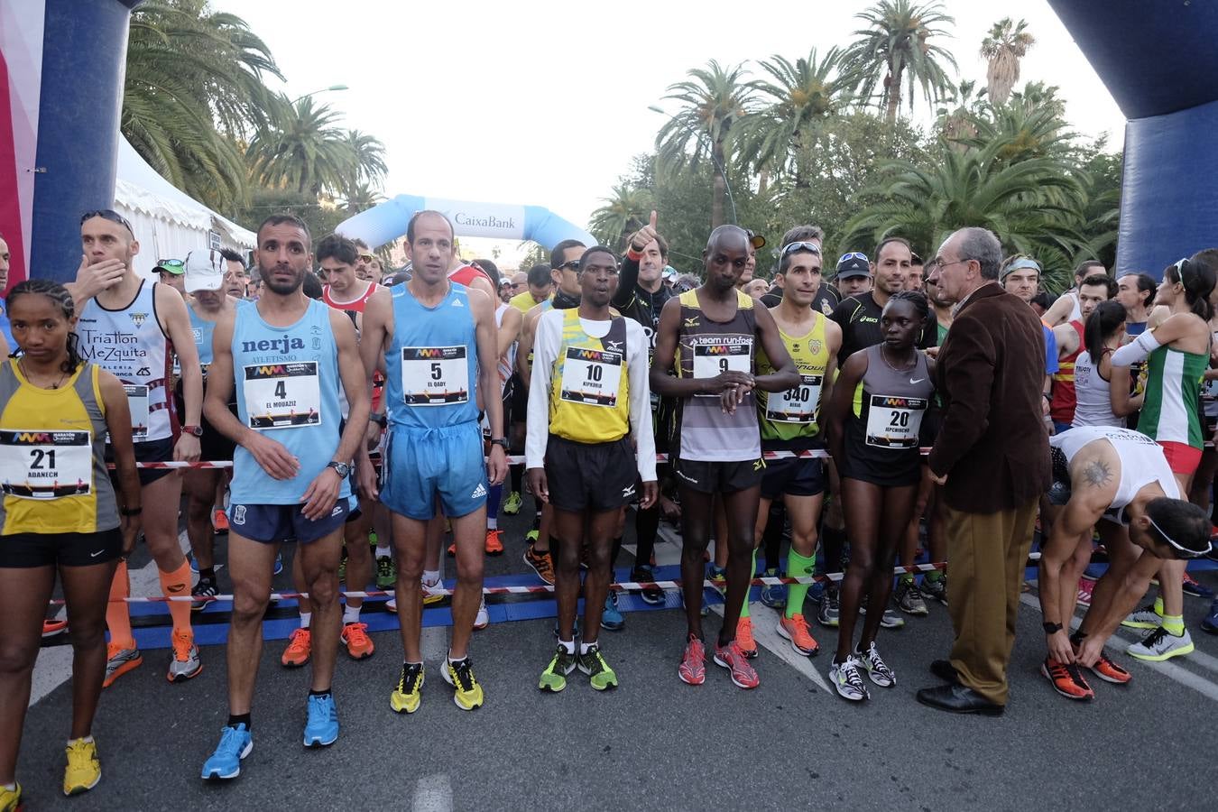 Primeras imágenes desde el Maratón Cabberty de Málaga