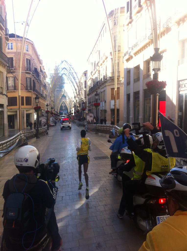 Primeras imágenes desde el Maratón Cabberty de Málaga