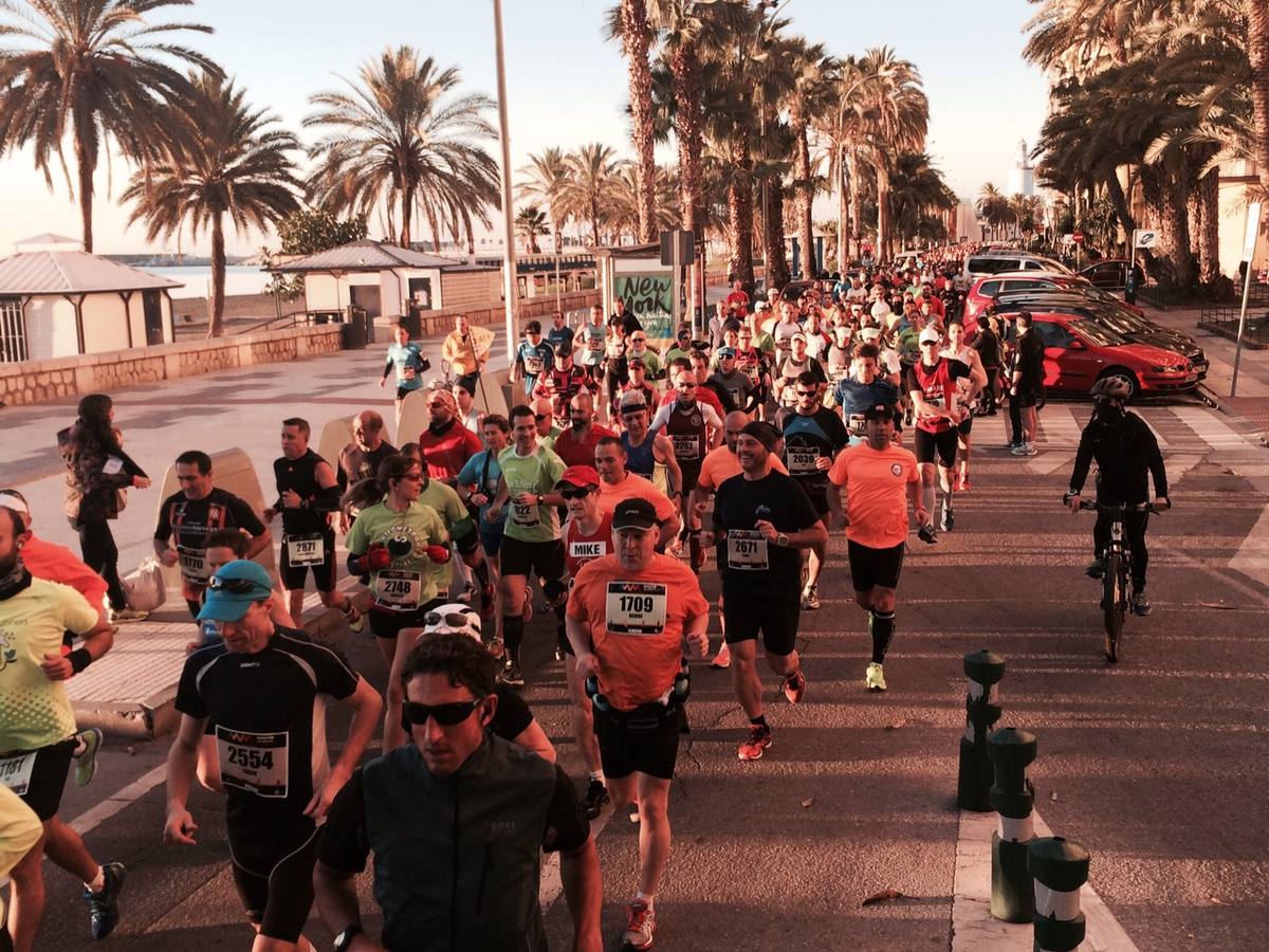 Primeras imágenes desde el Maratón Cabberty de Málaga