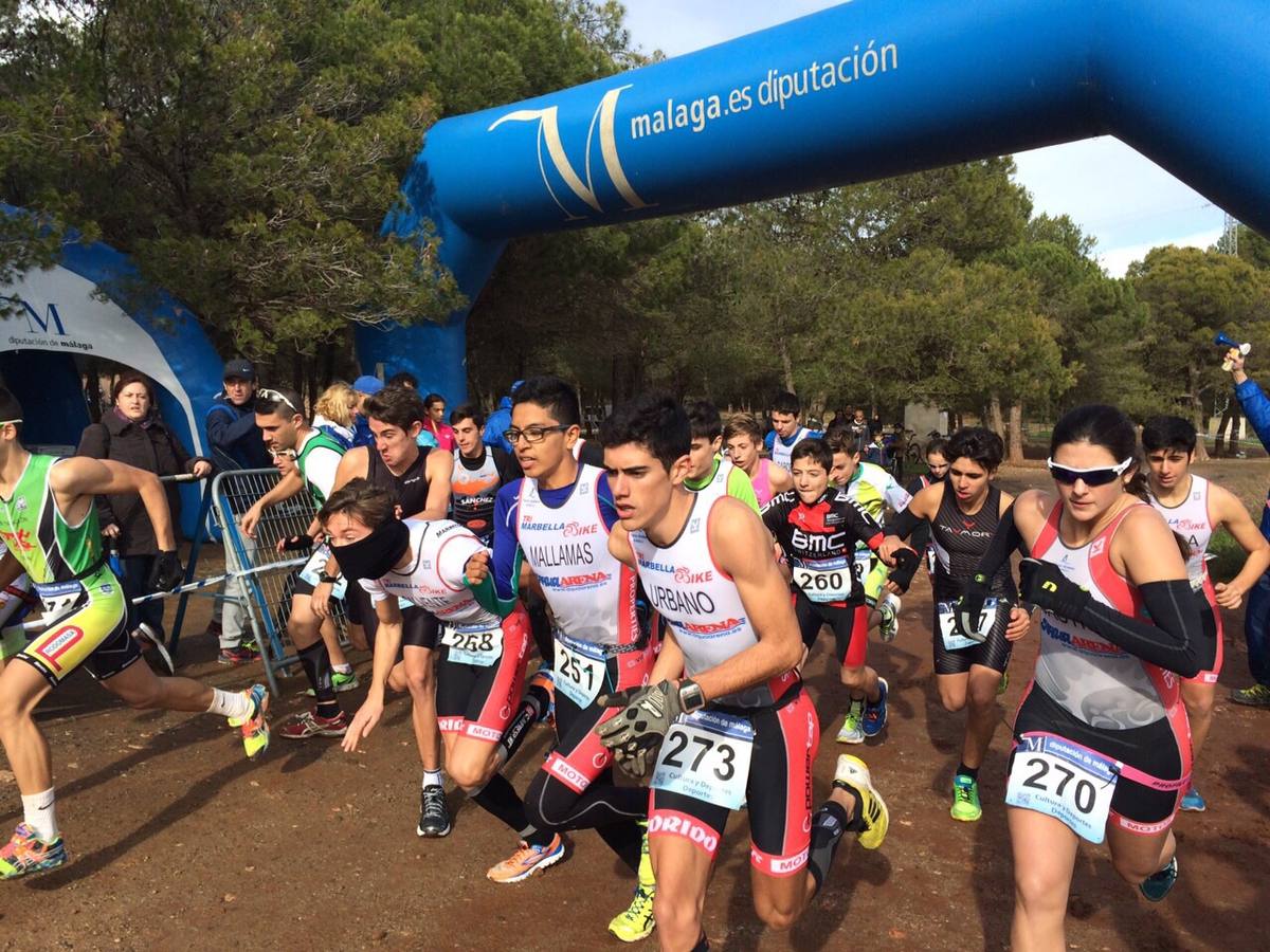 El duatlón cross de Coín, en fotos