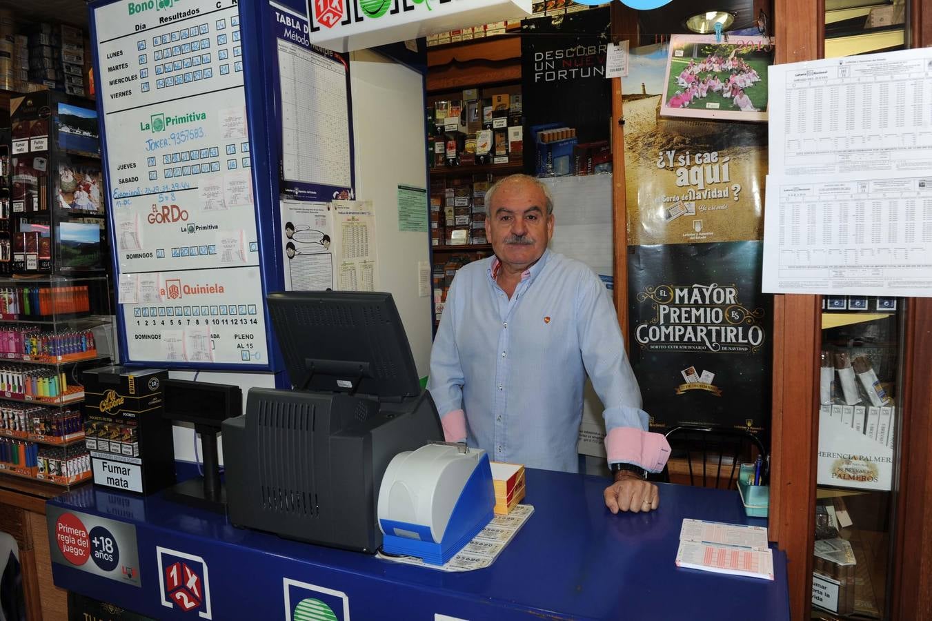 Los rostros de la fortuna en Málaga