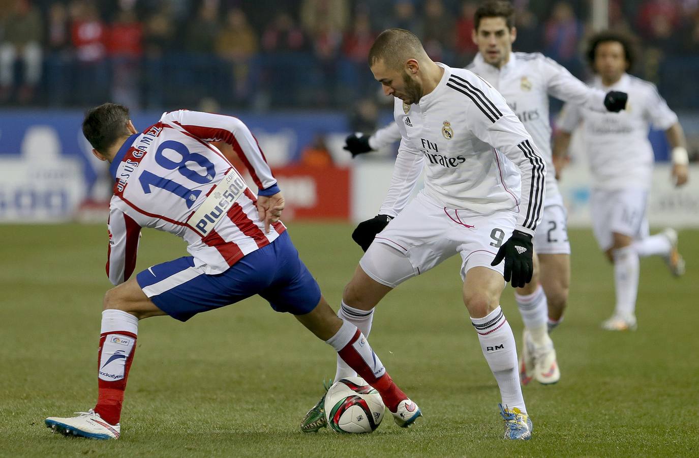 Las mejores imágenes del Atlético-Real Madrid