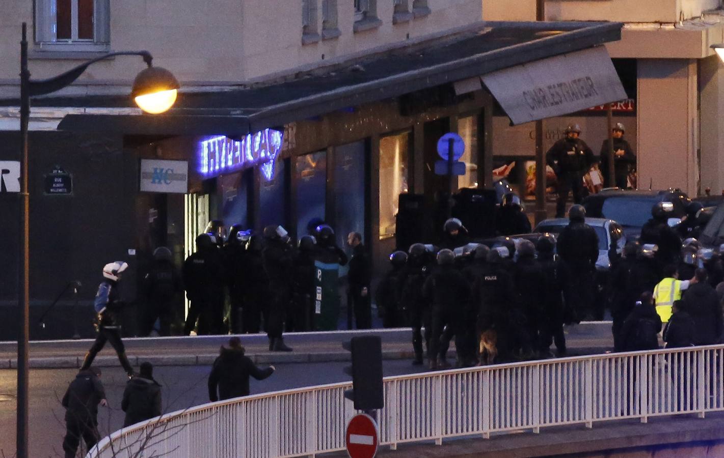 El asalto al supermercado judío, al este de París