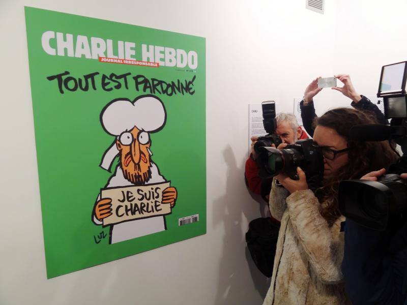 La Alianza Francesa rinde homenaje a las víctimas de &#039;Charlie Hebdo&#039; con una exposición en Málaga