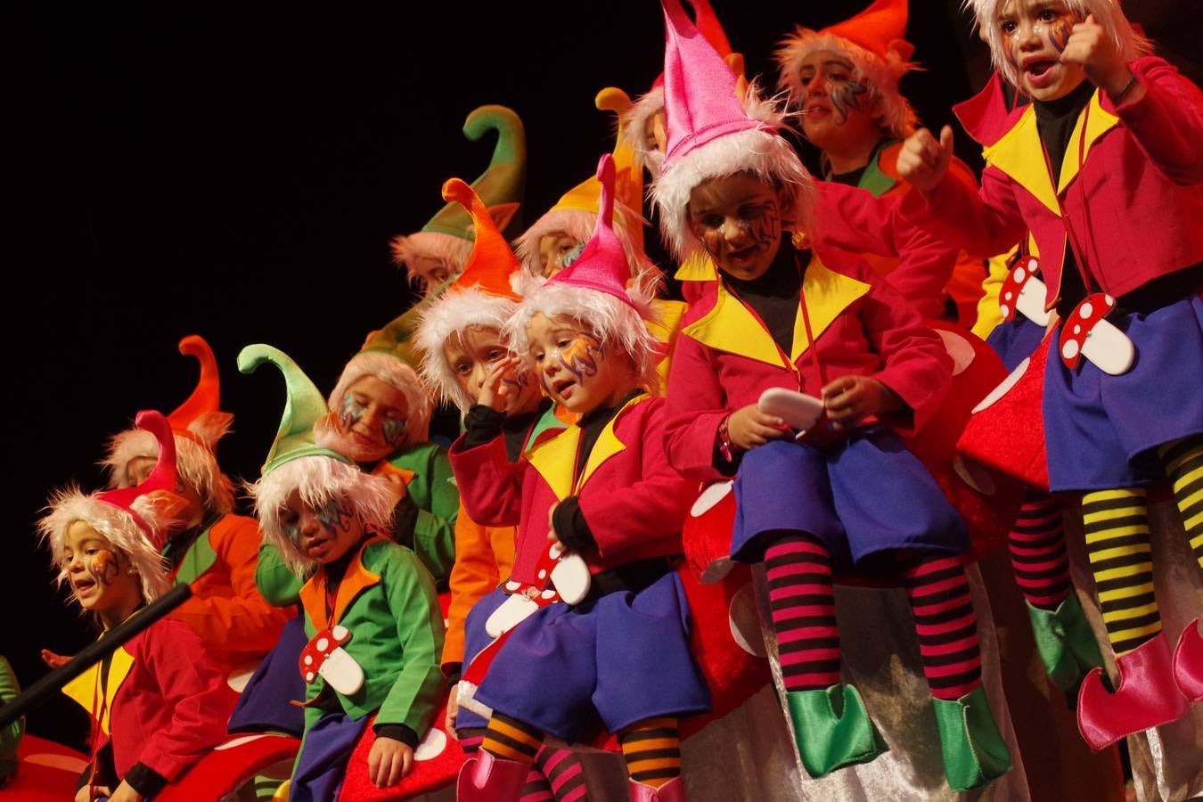 Las mejores fotos del arranque del Carnaval de Málaga