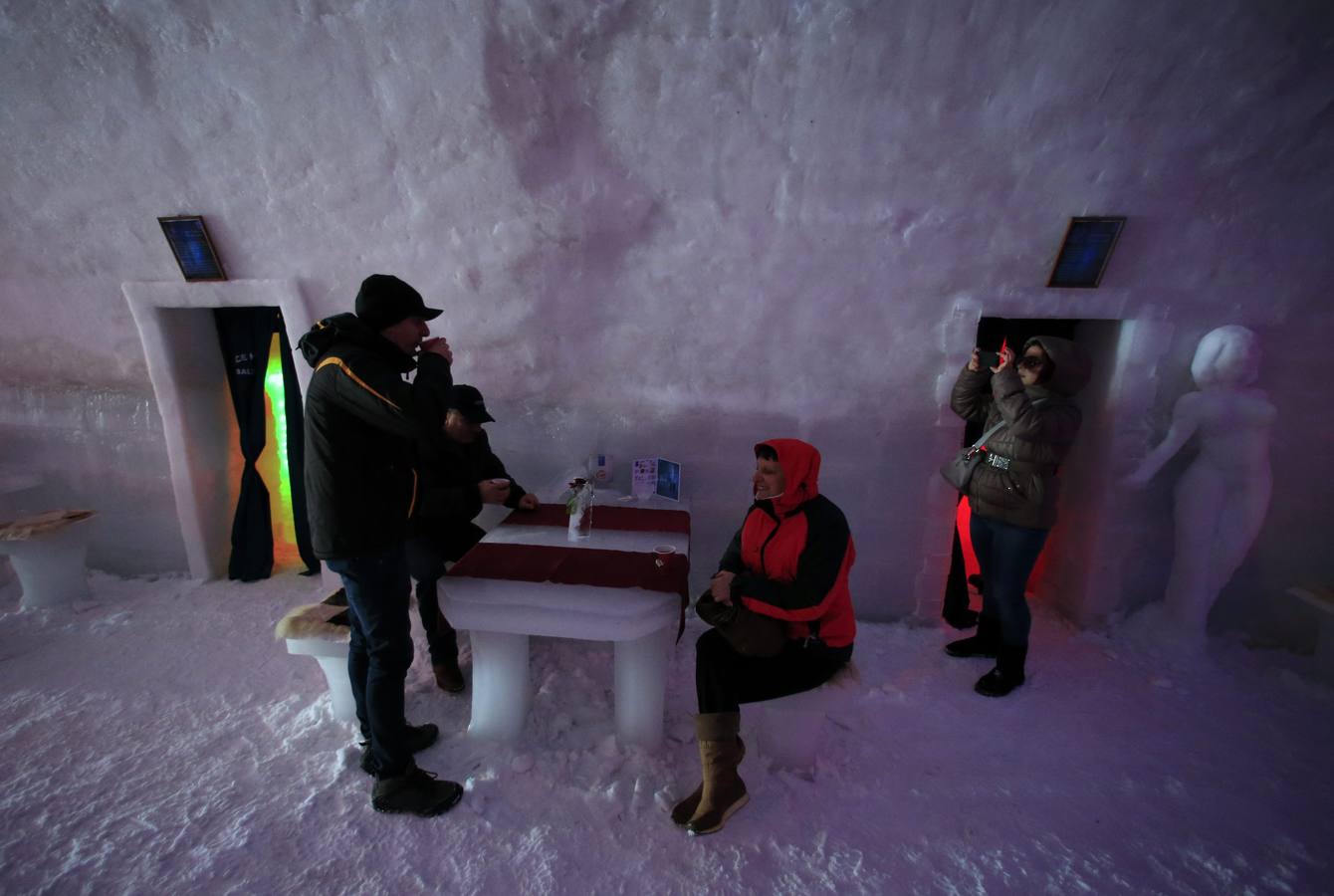 Lac Balea Ice Hotel, el primer hotel de hielo en Rumanía