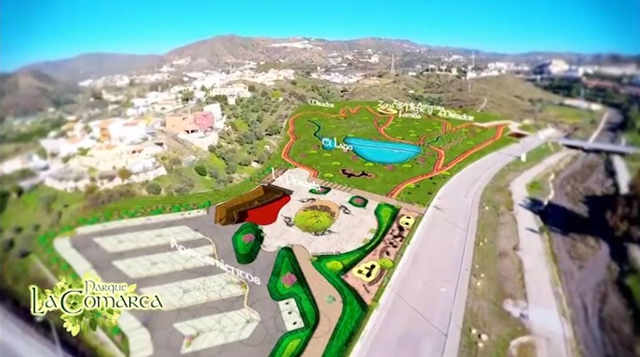 Así será el Parque de la Comarca de Rincón de la Victoria