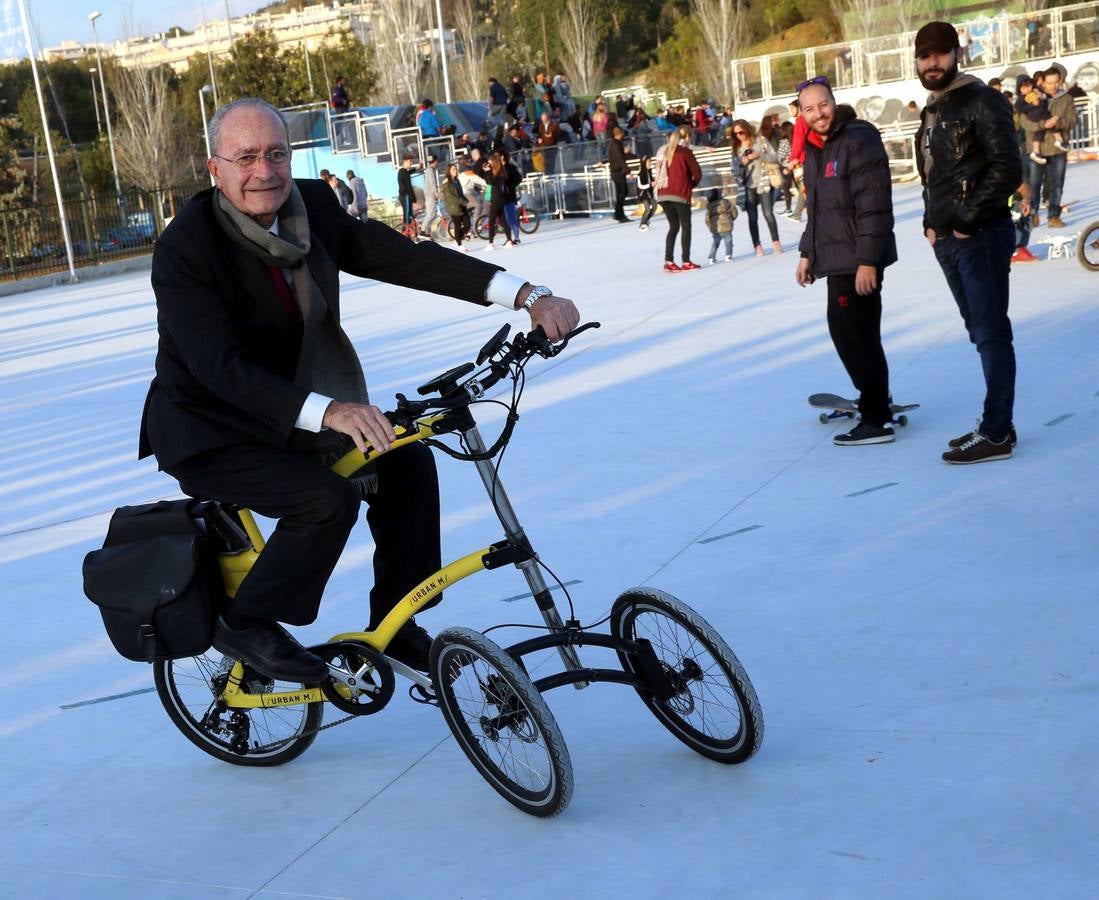 Puertas abiertas en el Skate Park Málaga Rubén Alcántara