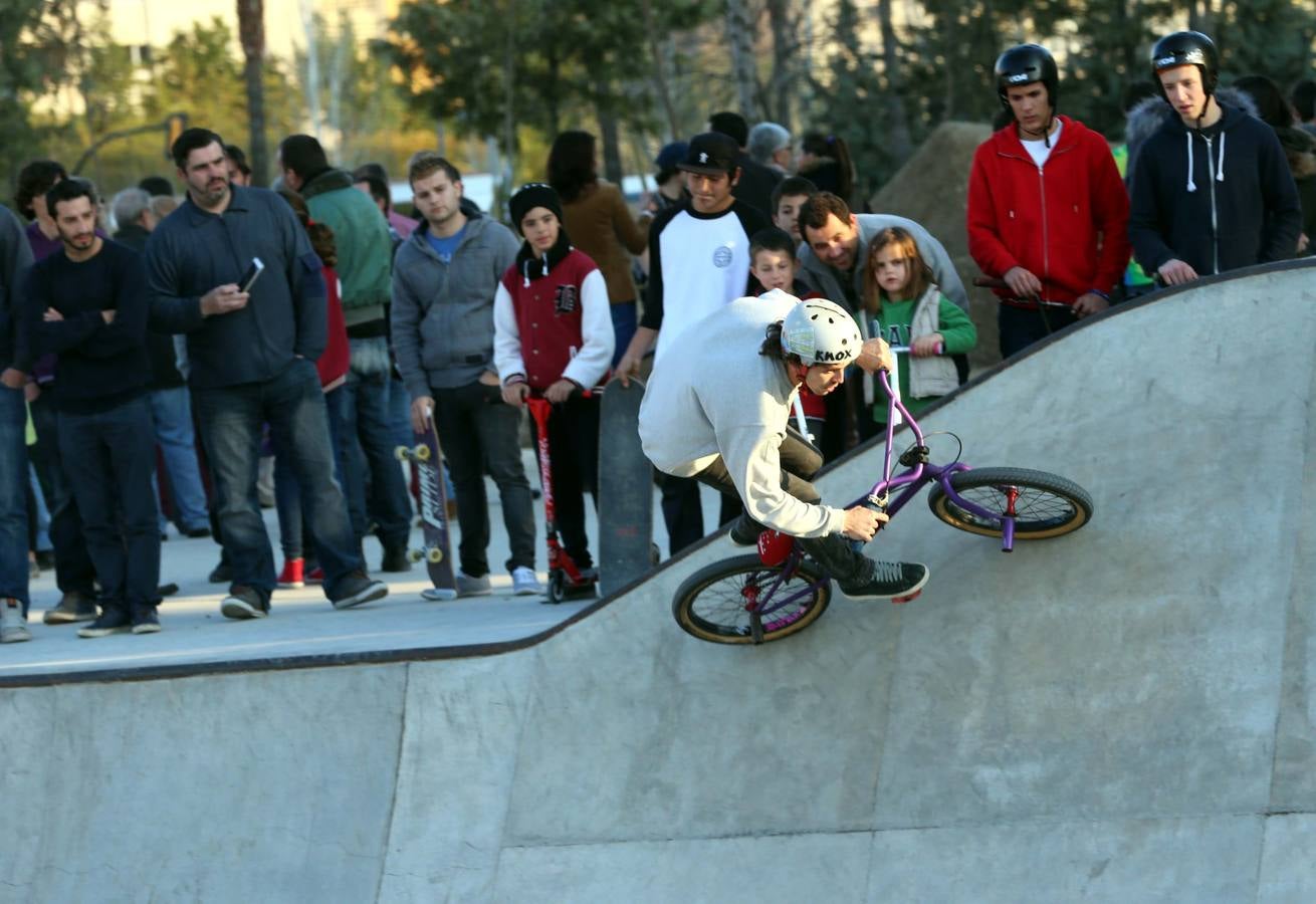 Puertas abiertas en el Skate Park Málaga Rubén Alcántara