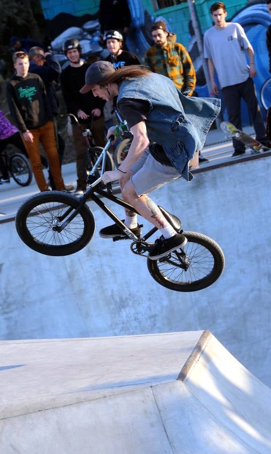 Puertas abiertas en el Skate Park Málaga Rubén Alcántara
