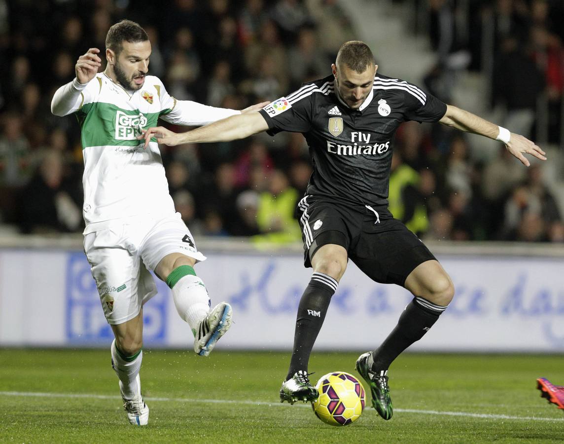 Las mejores imágenes del Elche-Real Madrid