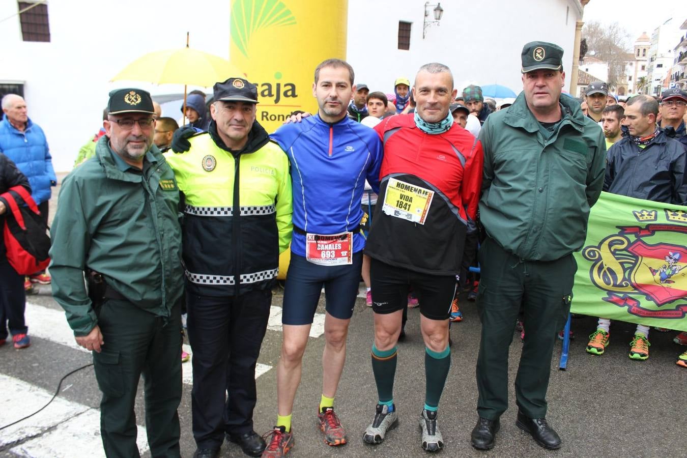 El Homenaje a los 101 kilómetros de la Legión en Ronda, en imágenes