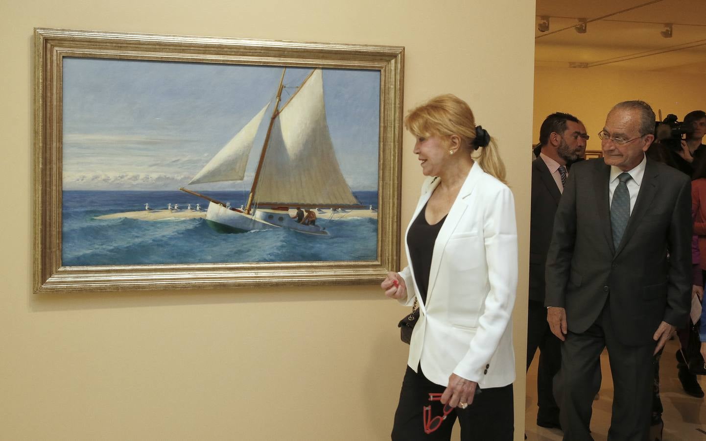 Carmen Thyssen inaugura la exposición &#039;Días de verano&#039;