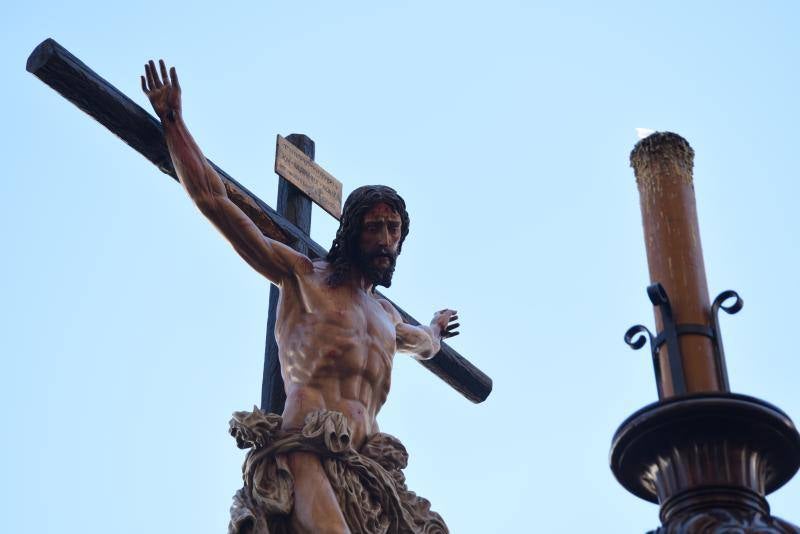 La Hermandad de Crucifixión procesiona en Málaga