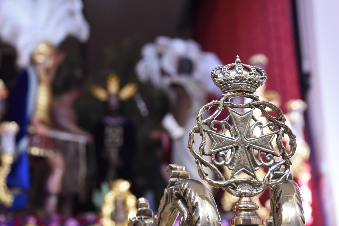 La cofradía del Rescate, en su salida procesional