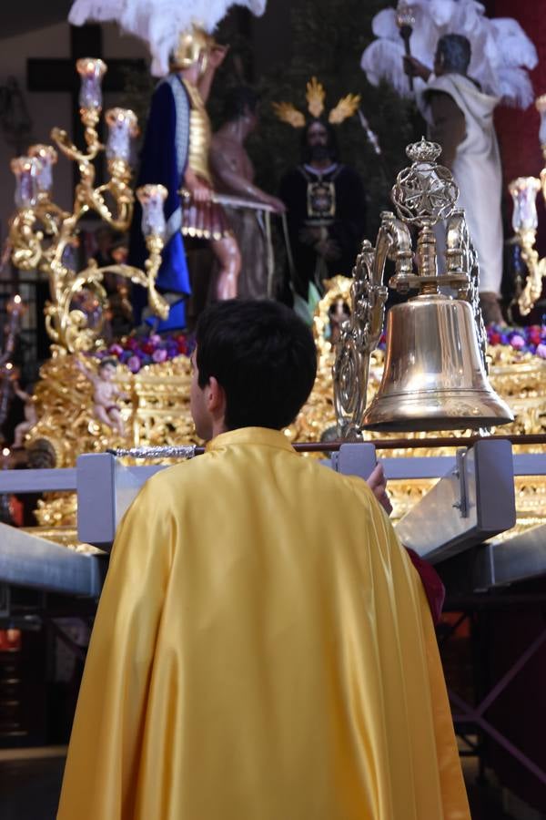 La cofradía del Rescate, en su salida procesional