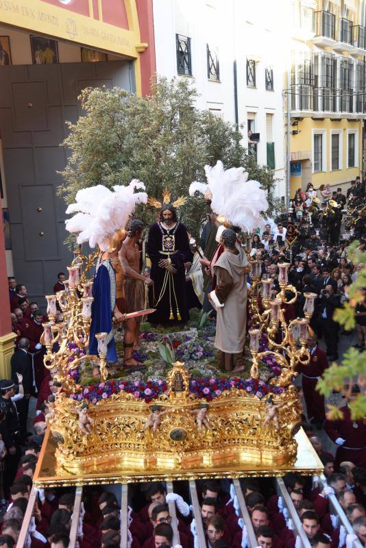 La cofradía del Rescate, en su salida procesional