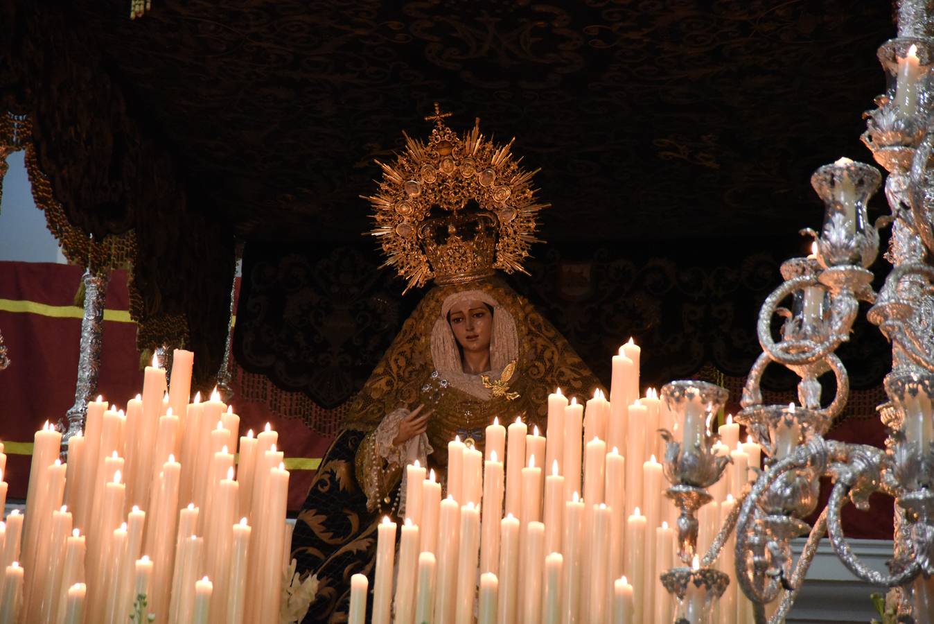 Las fotos de La Cena en su desfile procesional
