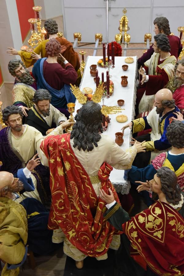 Las fotos de La Cena en su desfile procesional