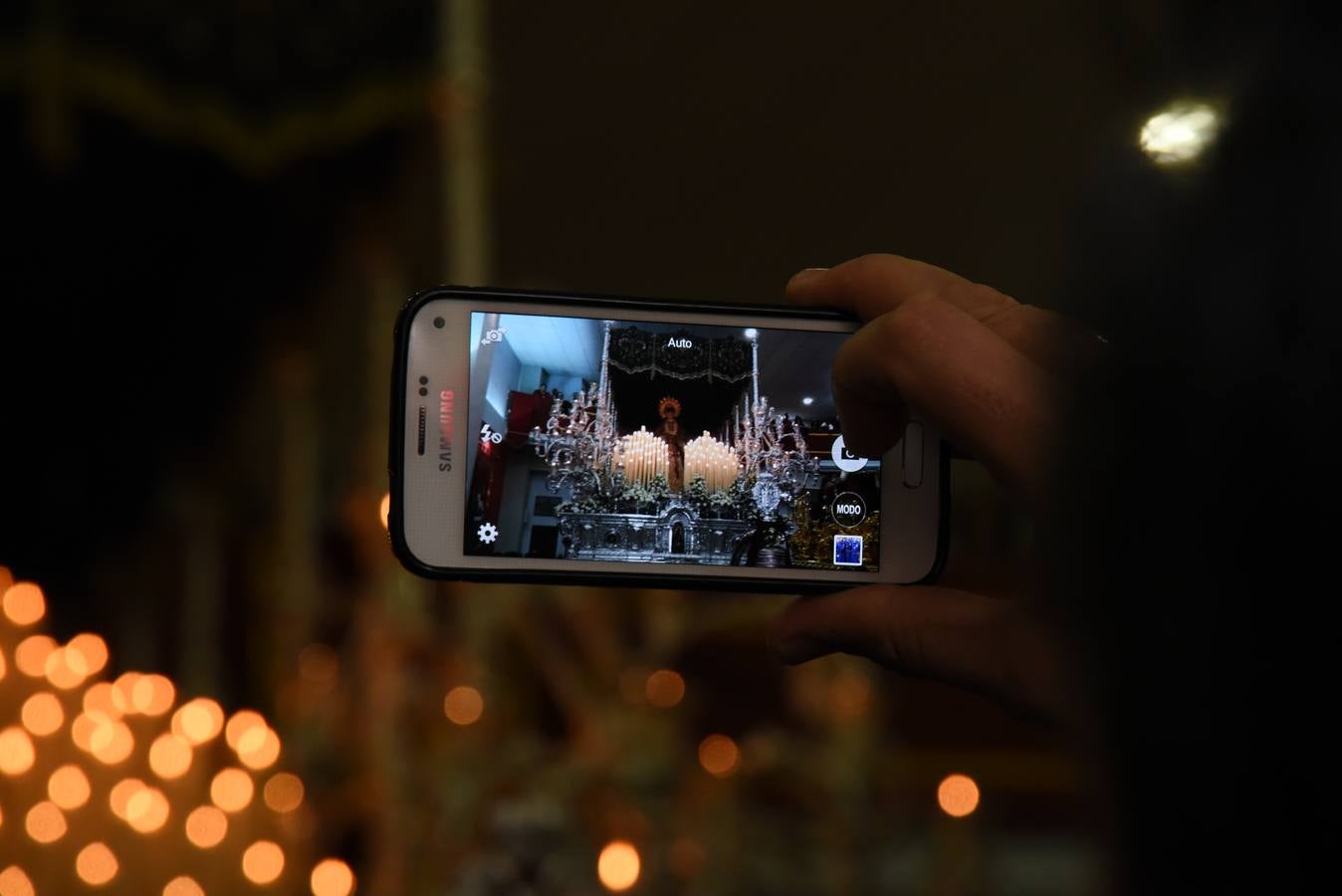 Las fotos de La Cena en su desfile procesional