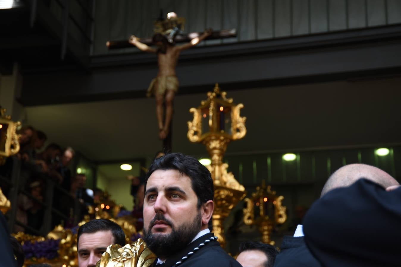 Las imágenes del Cristo del Amor y Nuestra Señora de la Caridad