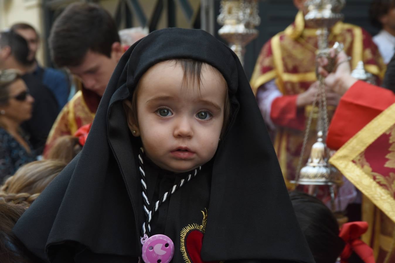 Las imágenes del Cristo del Amor y Nuestra Señora de la Caridad