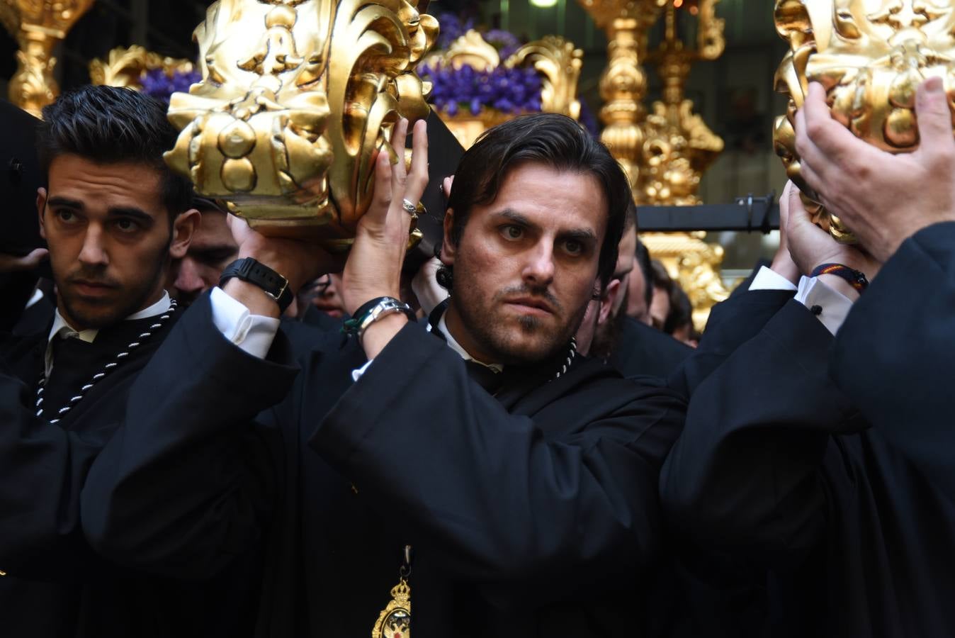 Las imágenes del Cristo del Amor y Nuestra Señora de la Caridad