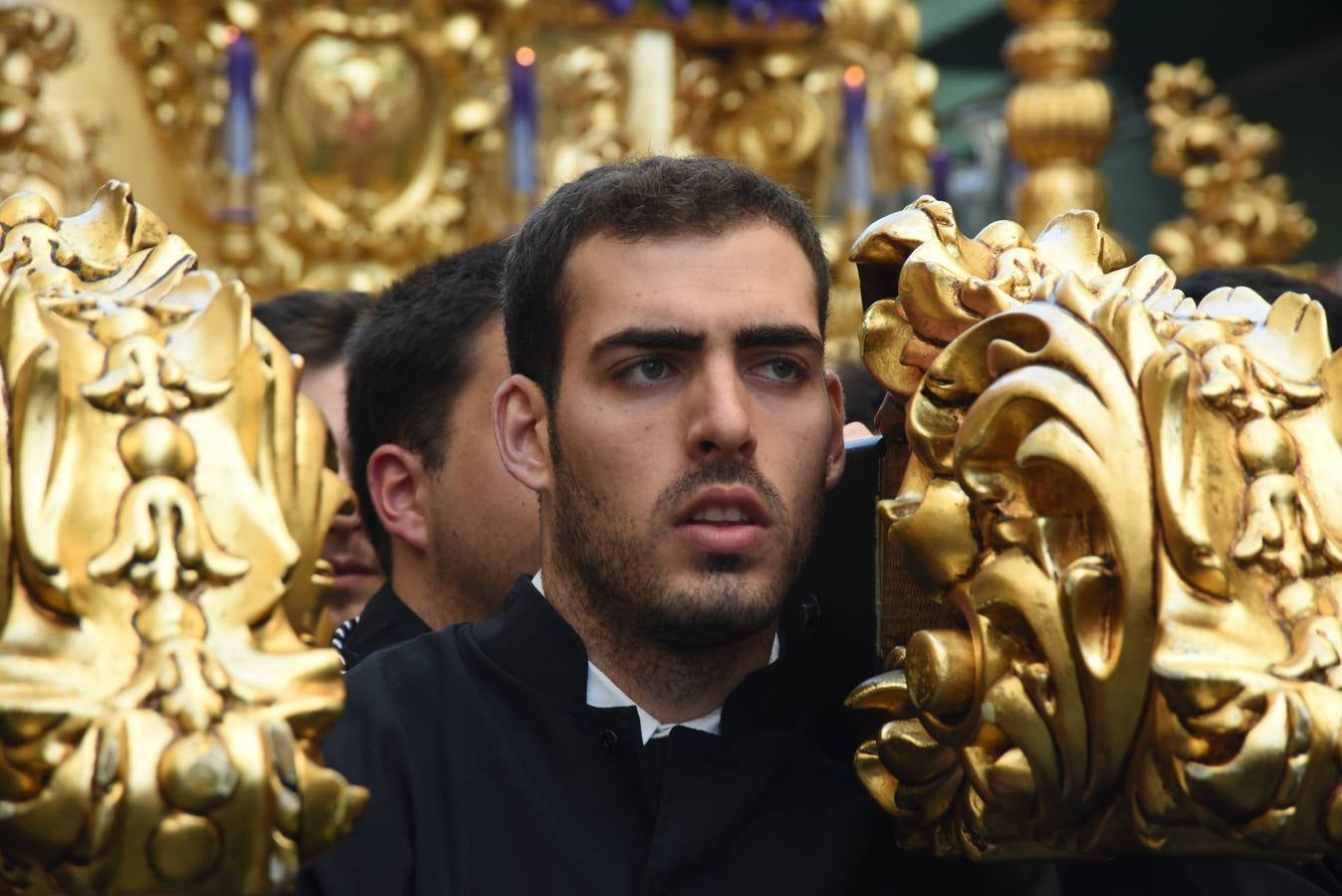 Las imágenes del Cristo del Amor y Nuestra Señora de la Caridad