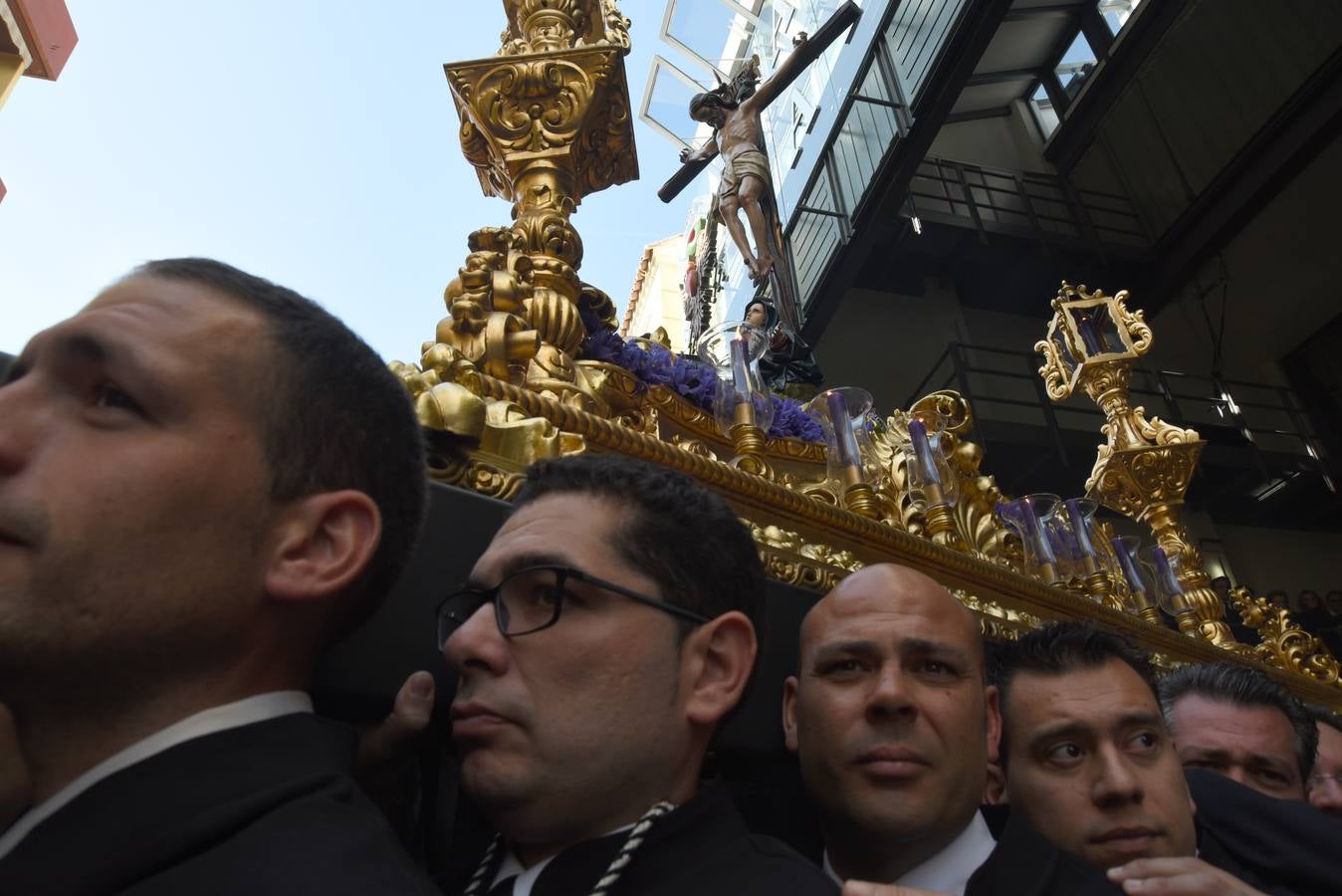 Las imágenes del Cristo del Amor y Nuestra Señora de la Caridad