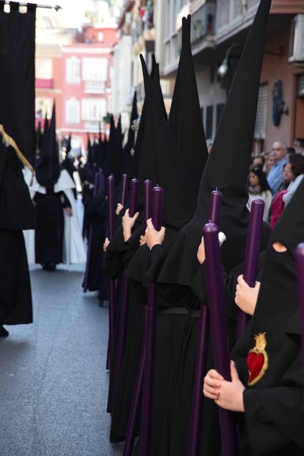 Las imágenes del Cristo del Amor y Nuestra Señora de la Caridad