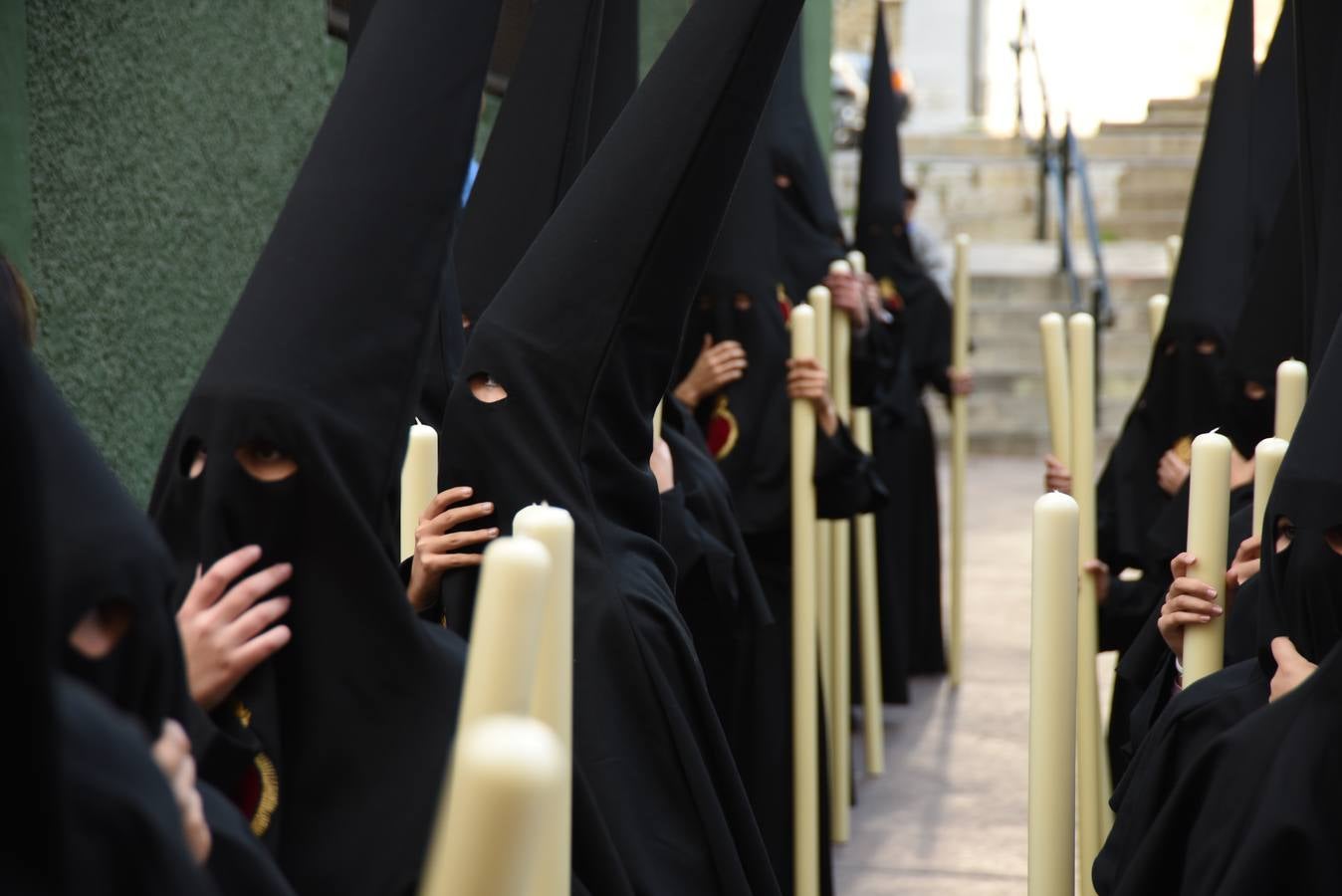 Las imágenes del Cristo del Amor y Nuestra Señora de la Caridad