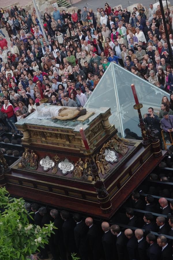 El Sepulcro, en procesión