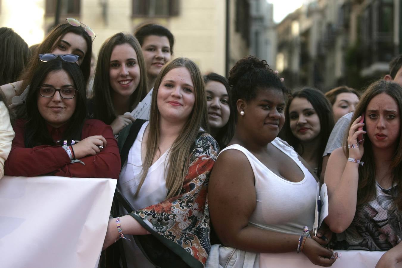 El ambiente de la afombra roja del Premio Málaga SUR, en imágenes