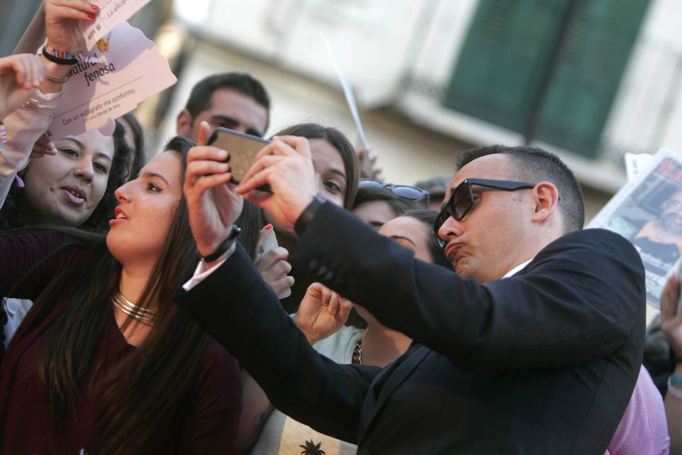 El ambiente de la afombra roja del Premio Málaga SUR, en imágenes (II)