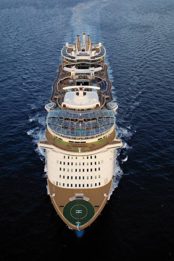 Málaga recibe el crucero más grande del mundo: Allure of the Seas