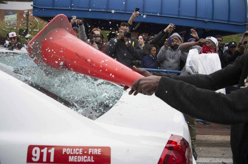 La policía de Baltimore en el ojo del huracán