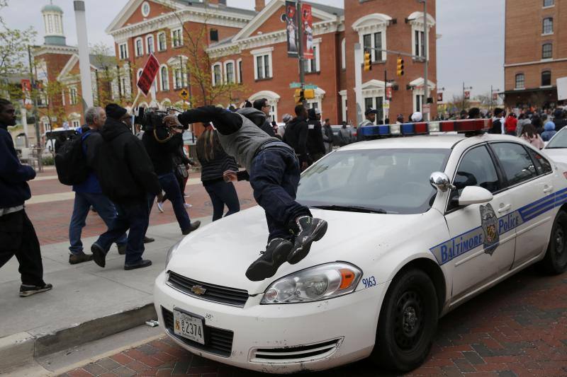 La policía de Baltimore en el ojo del huracán