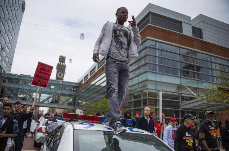 La policía de Baltimore en el ojo del huracán