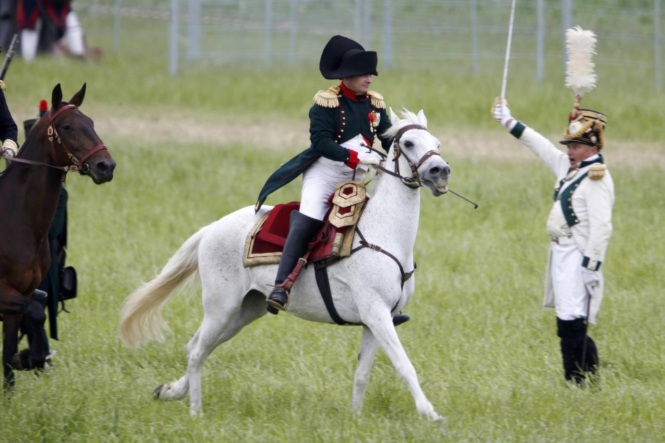 El bicentenario de la batalla de Waterloo, en imágenes