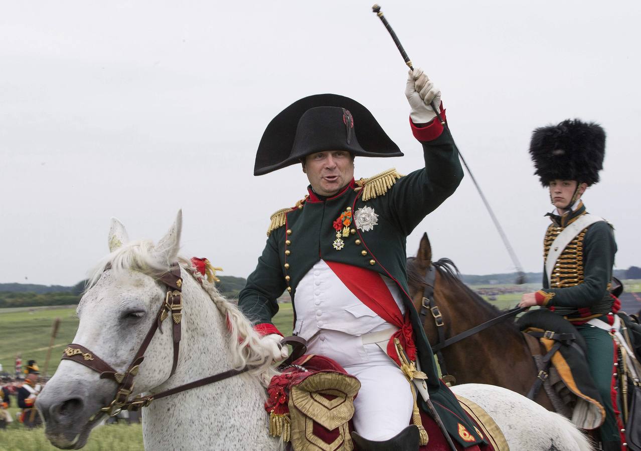 El bicentenario de la batalla de Waterloo, en imágenes