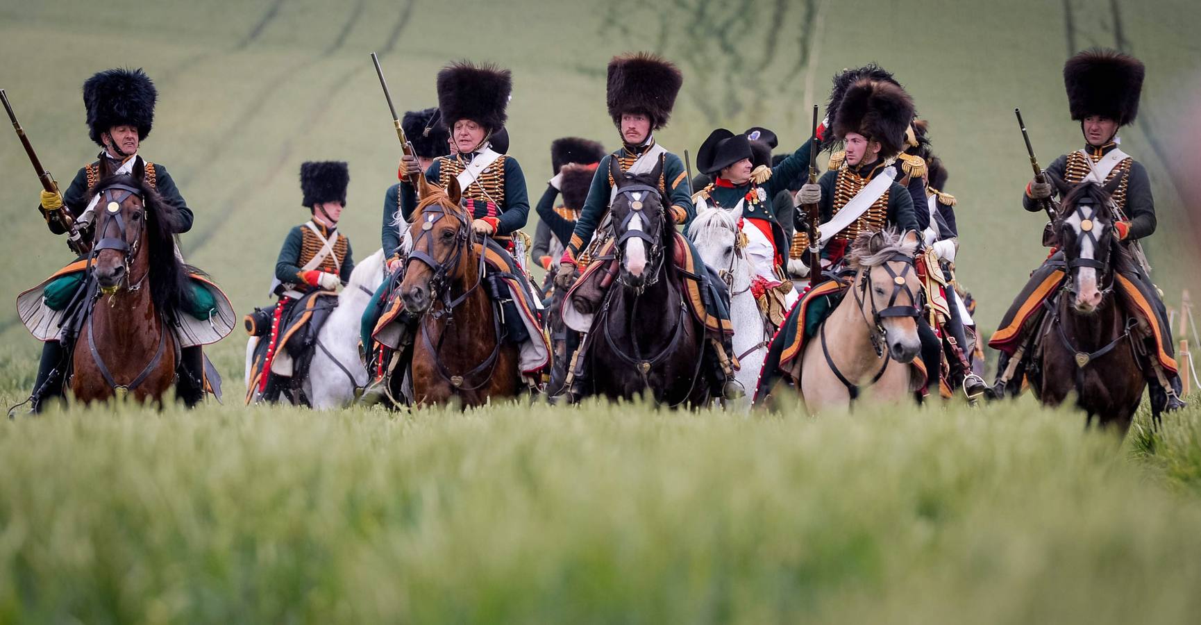 El bicentenario de la batalla de Waterloo, en imágenes