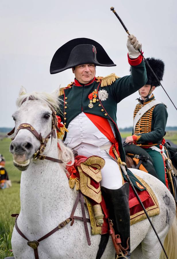 El bicentenario de la batalla de Waterloo, en imágenes